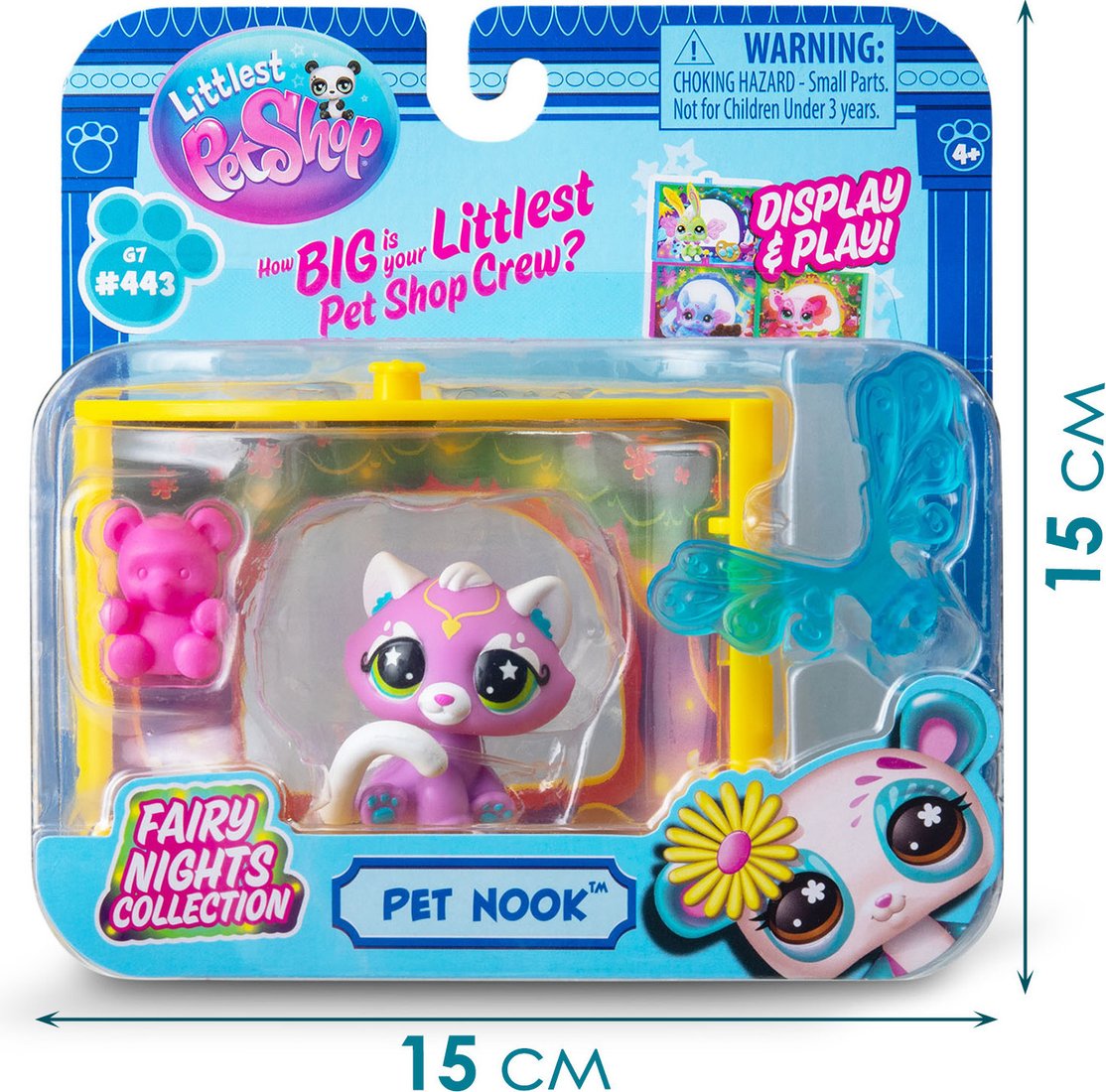 Игровой набор Hasbro Littlest Pet Shop Стиль Крылатая Кошка 01073_LPS