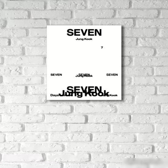 Картина Stamprint Seven 1 ID030 (30x30)