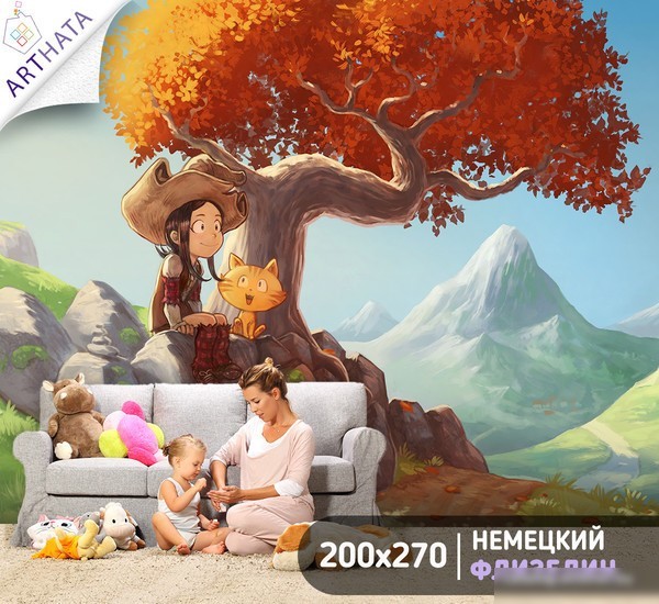 Фотообои Arthata листовые Fotooboi-115 (200x270)