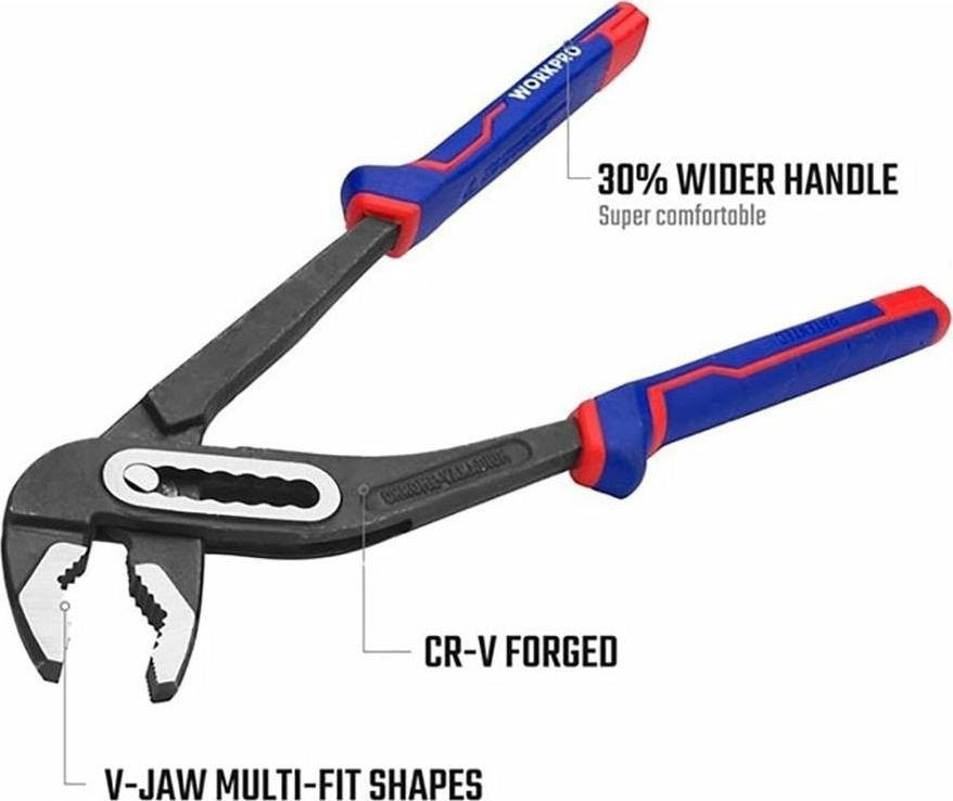 Клещи зажимные Workpro WP231028