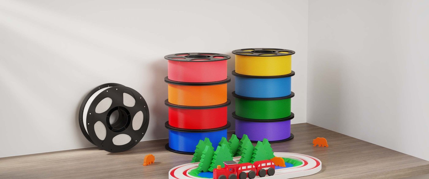 Пластик Anycubic PLA (Purple, 1 кг)