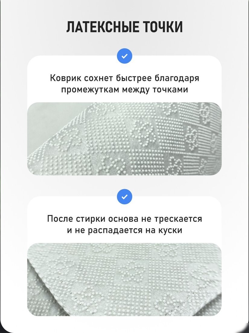 Коврик для ванной FORA Solid FOR-PE-SBE60-100