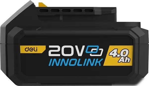 Аккумулятор с зарядным устройством Deli EDL-CM20A4E (20В/2x4 Ah + 20В)