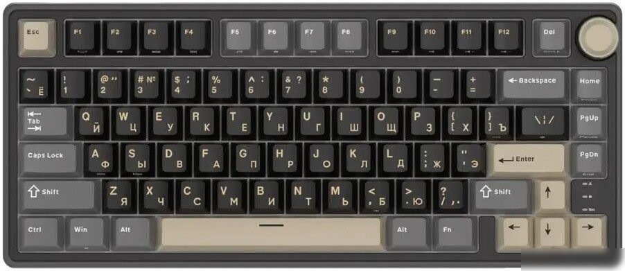 Клавиатура Royal Kludge R75 RGB Phantom (RK Silver)