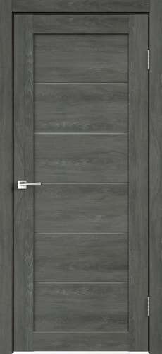 Межкомнатная дверь Velldoris Linea 1 80x200 (дуб шале графит, мателюкс)