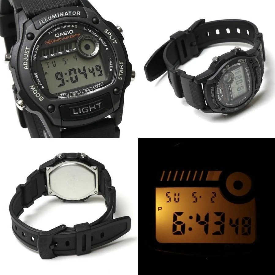 Наручные часы Casio W-220H-1A