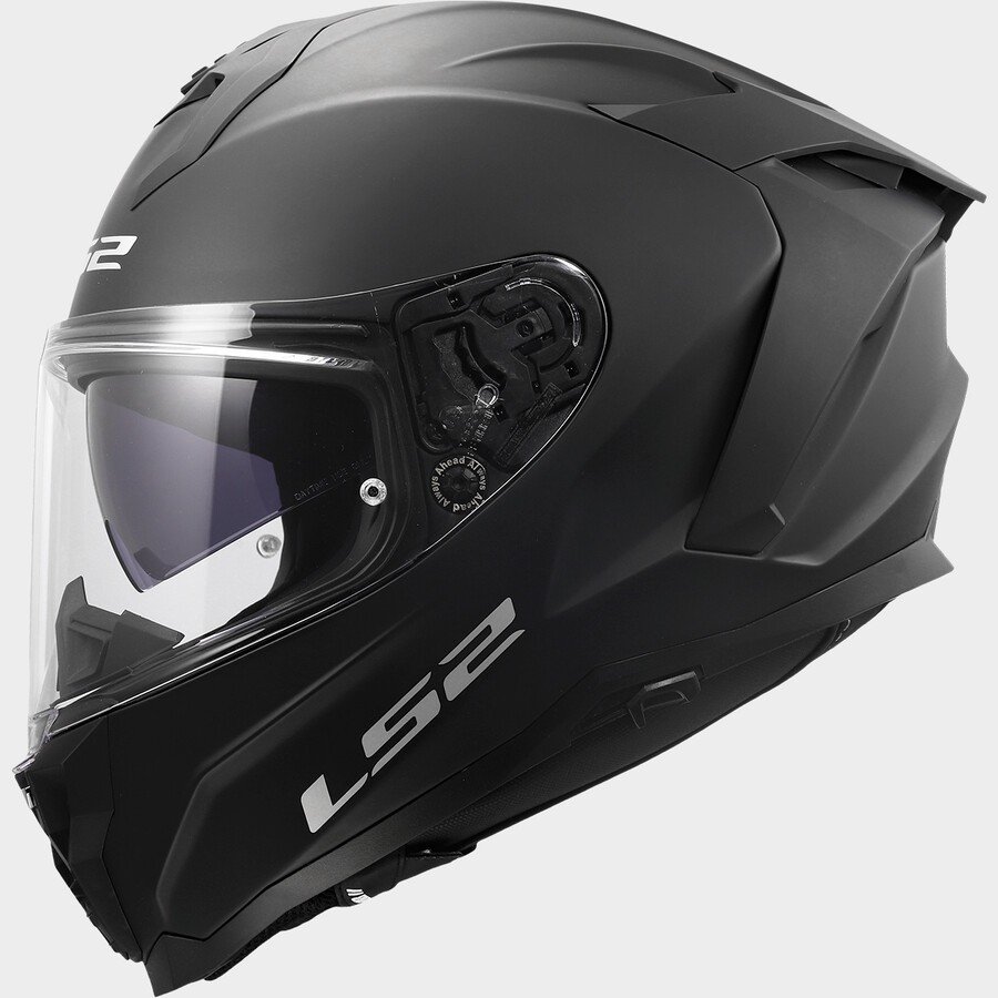 Мотошлем LS2 FF817 Challenger II Solid (L, черный матовый)