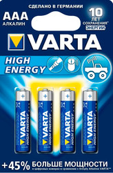 Батарейки Varta AAA 4 шт. [04903]