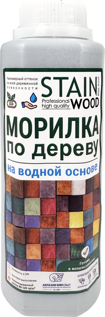 Морилка Stainwood На водной основе 0.5 л (Dimcaty)