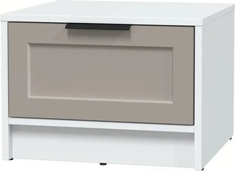 Тумба Интерлиния Концепт Тренд КТ-ТК1-35 (белый платинум/луна)