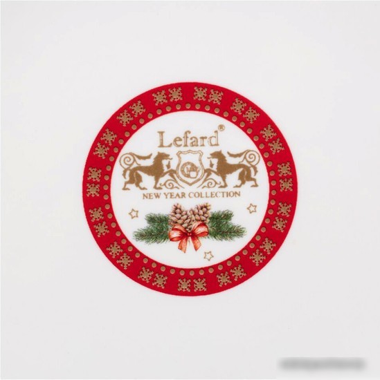 Тарелка десертная Lefard Дед Мороз 85-1722