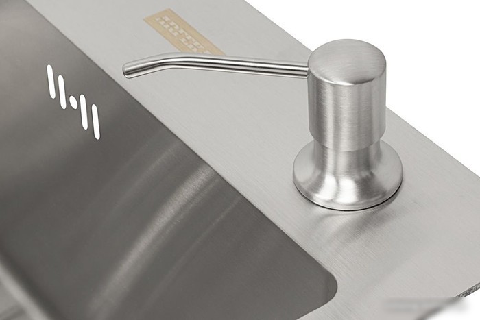 Кухонная мойка ARFEKA ECO AR 500*500 + AR RM 01 + AR DS 11 SATIN