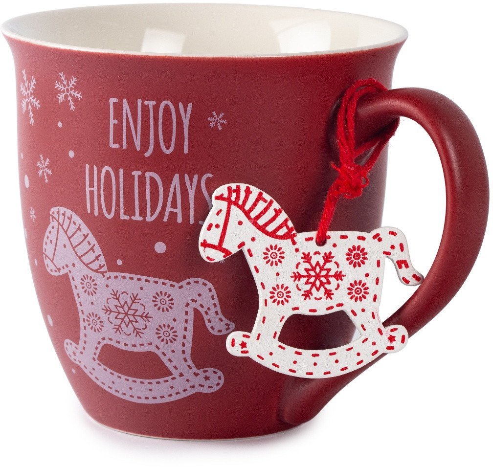 Кружка SIJ Winter Mug NC2415 (с подвеской)