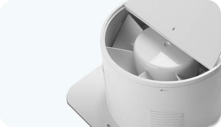 Осевой вентилятор Vakio Smart EF-120 (черный)