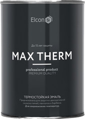 Эмаль Elcon Термостойкая до 1200C 0.4 кг (черный)