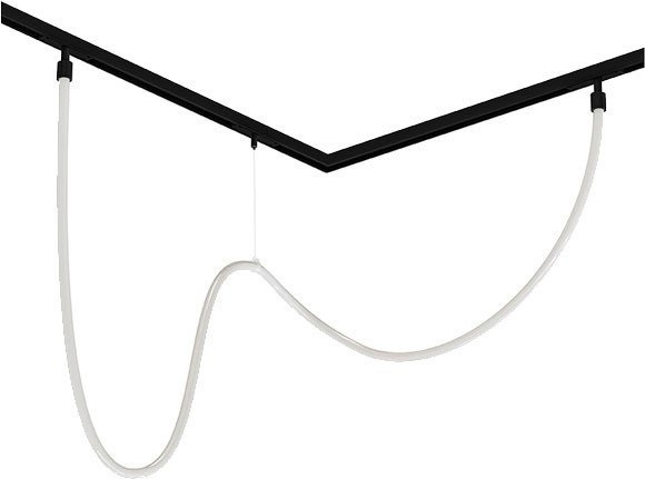 Трековый светильник Arte Lamp Loop A4911PL-1BK