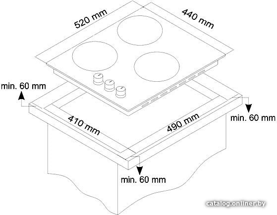 Варочная панель Simfer H45V35L517