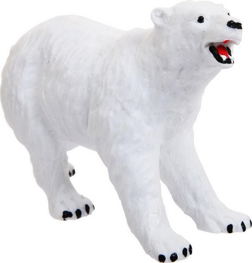Фигурка ABtoys Медведь белый PT-01711