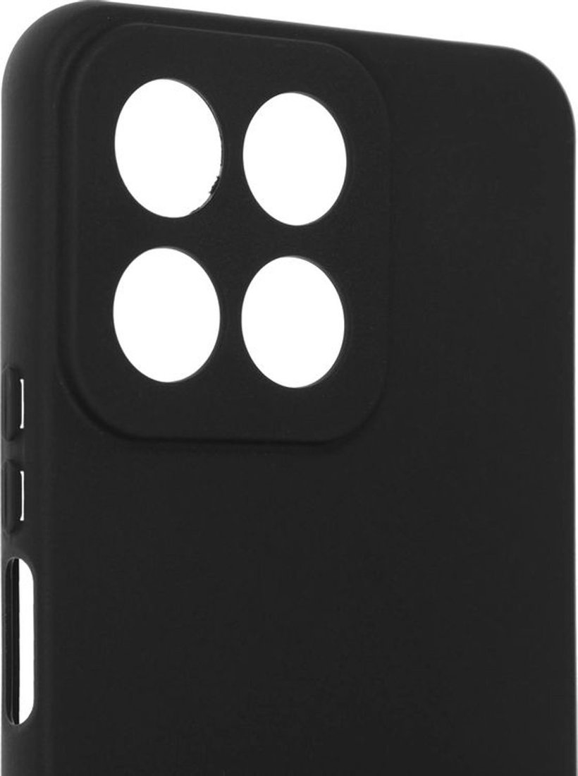 Чехол для телефона BoraSCO Silicone Case для Honor X7c 73871 (черный)