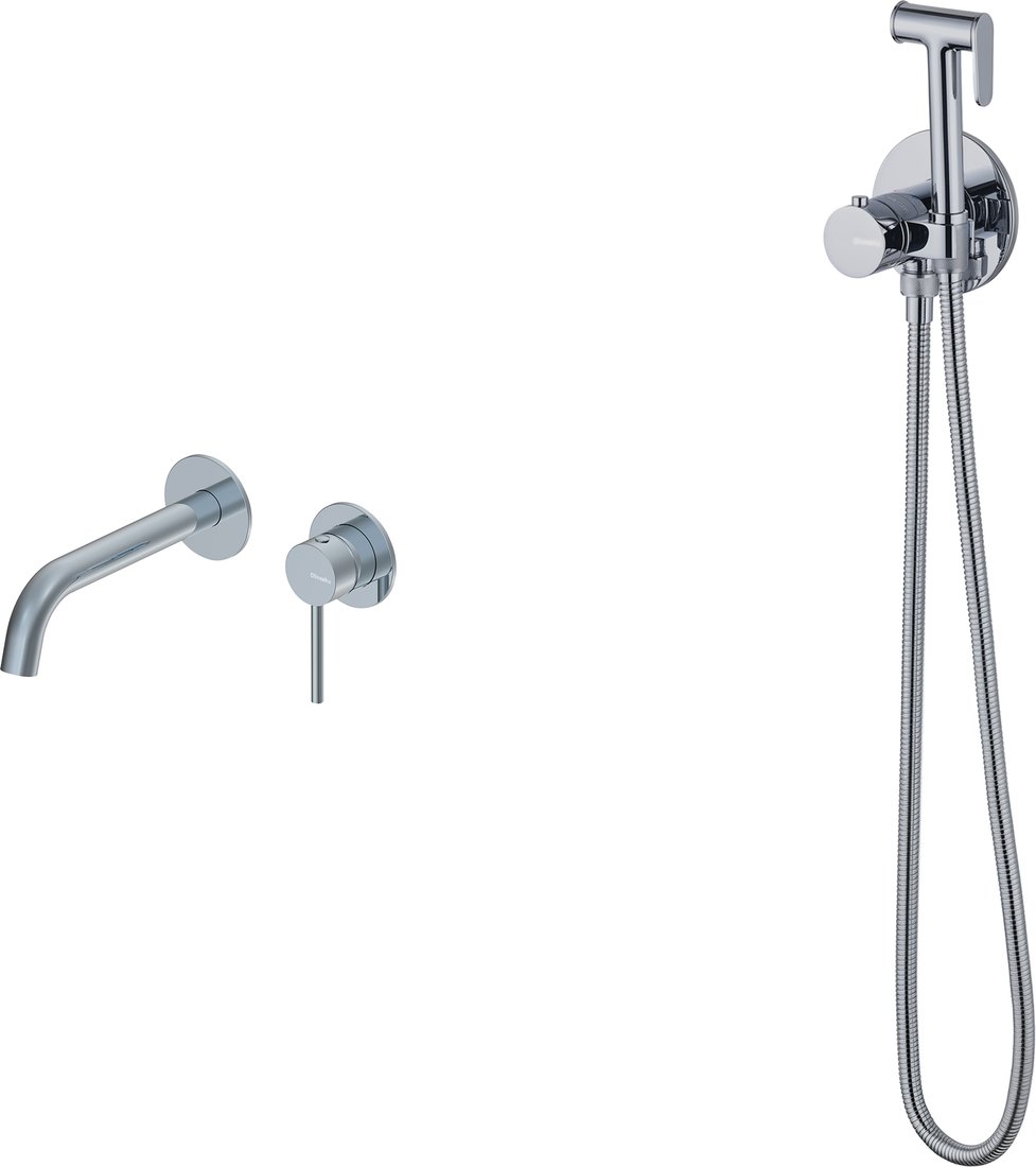 Гигиенический душ Oliveeka OL-829909+88869017-CR (хром)