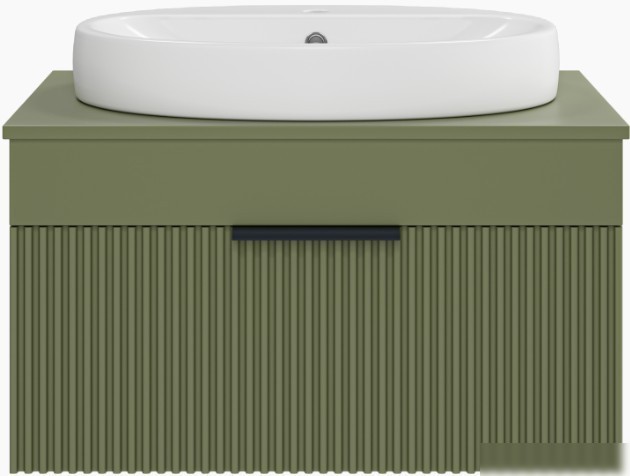 Brevita Тумба под умывальник Enfida 70 ENF-06070-0841Я (зеленый матовый)