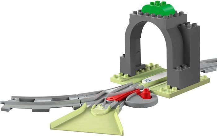 Конструктор LEGO Duplo Железнодорожный туннель и пути 10425