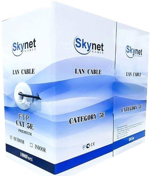 Кабель Skynet Cable CSL-UTP-4-CU (100 м, серый)