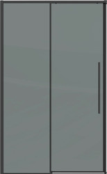 Душевая дверь Grossman Galaxy 100x195 100.K33.01.100.21.10 (черный матовый/стекло тонированное)