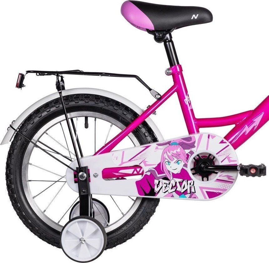 Детский велосипед Novatrack Vector 2025 163VECTOR.PR5 (фуксия)