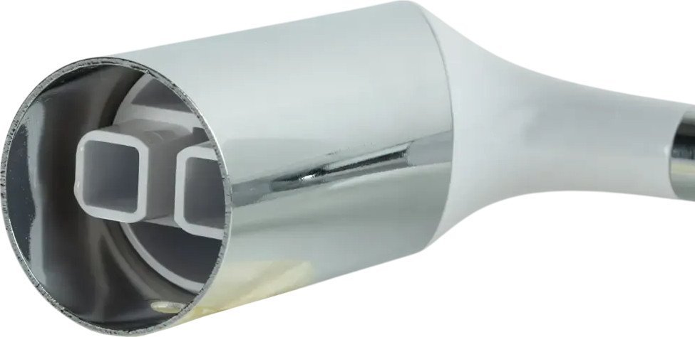 Стакан для зубной щетки и пасты Swensa Lock SWR-6600-33-CRM (белый/хром)