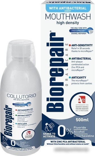 Ополаскиватель для полости рта Biorepair Antibacterial Mouthwash 3 in 1