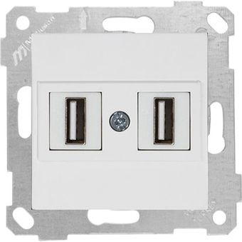 Розетка USB Mutlusan Rita 2200 456 0101