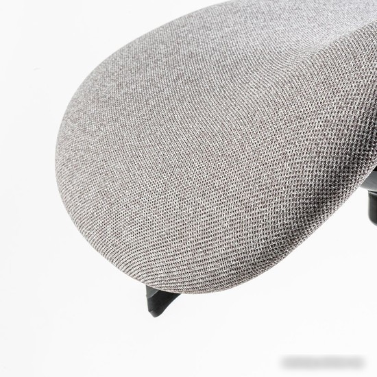 Офисный стул Chair Meister Saddle (пластик белый/ткань серая)