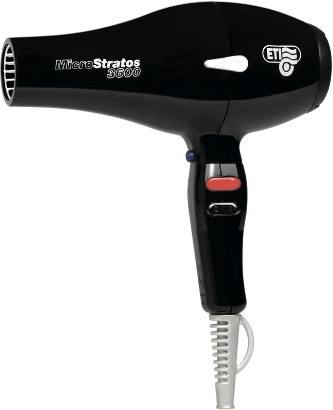 Фен ETI Micro Stratos 3600 (черный)