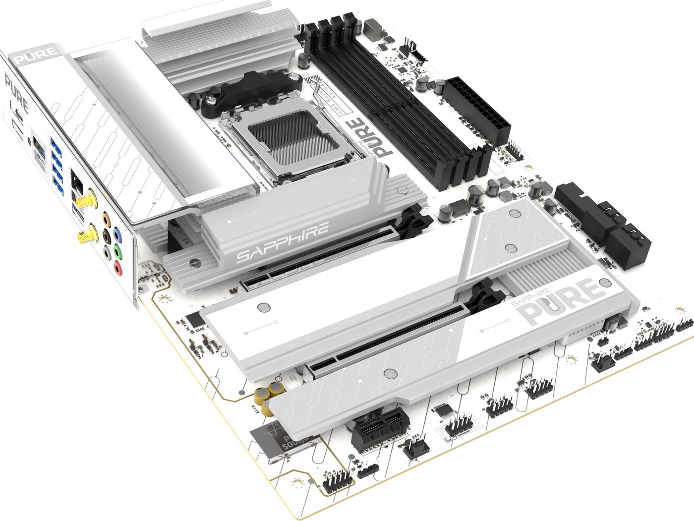 Материнская плата Sapphire Pure X870A WiFi 7