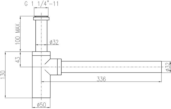 Сифон Slezak RAV MD0232