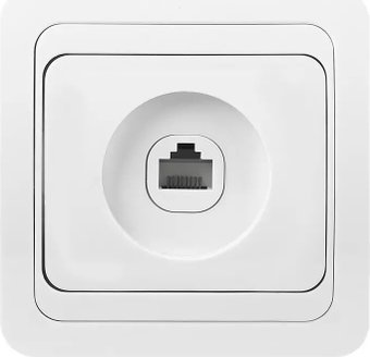 Розетка компьютерная SmartBuy SBE-02w-S1-RJ