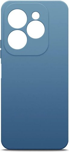Чехол для телефона BoraSCO Silicone Case для Infinix Hot 40i/Smart 8/8 Plus/8 Pro 72661 (синий)