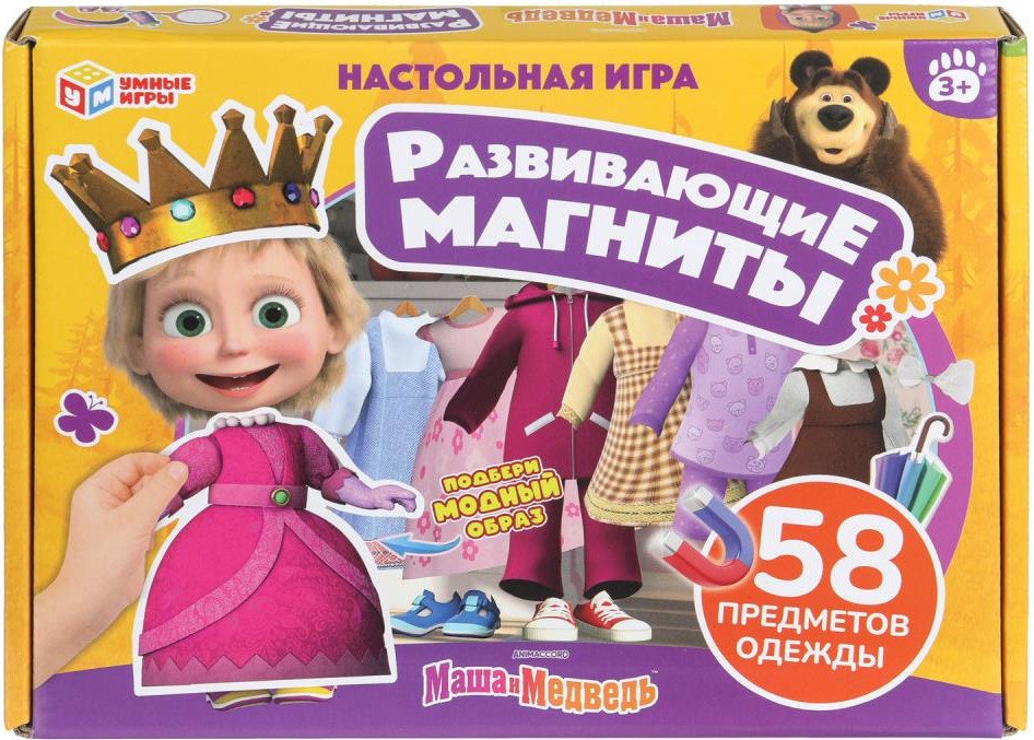 Развивающая игра Умные игры Маша и Медведь 4630395030311