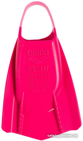 Ласты ARENA Powerfin Pro Ii 006151 120 (р-р 36-37, pink)