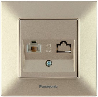 Розетка компьютерная Panasonic Arkedia Slim WNTC04042BR-BY