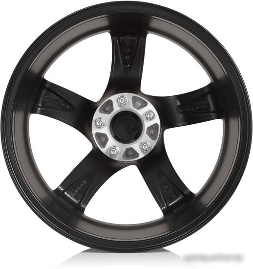 Литые диски Alutec Shark 17x7.5" 5x100мм DIA 63.3мм ET 35мм Racing Black Frontpolished