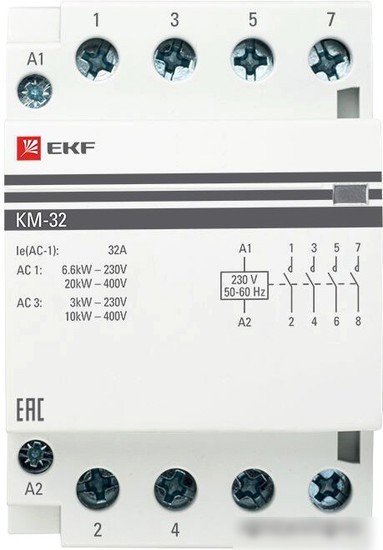 Контактор EKF PROxima km-3-32-40