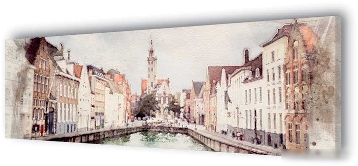Картина Stamprint Городской канал АT031 (45x140)