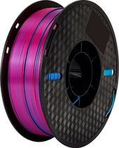 Пластик Kingroon PLA Tri Color Silk 1.75мм NSC030 (1кг, Golden/Purple/Red/Blue)