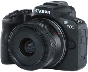 Беззеркальный фотоаппарат Canon EOS R50 RF-S 18-45mm F4.5-6.3 IS STM (черный)