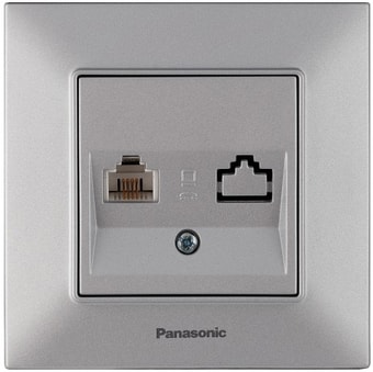 Розетка компьютерная Panasonic Arkedia Slim WNTC04042SL-BY