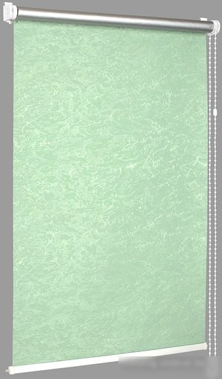 Мини рулонные шторы Delfa СРШ 01МПД79503 48x170 (мята, рисунок венеция)