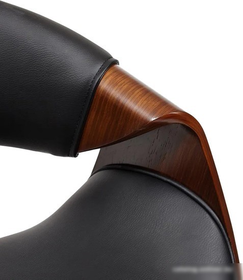 Офисное кресло TetChair Bend (орех/кожзам черный)