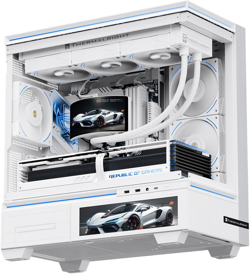 Система жидкостного охлаждения для процессора Thermalright Rainbow Vision 360 Turbo ARGB (белый)
